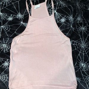 Light pink halter top